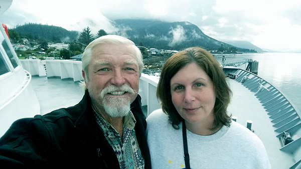 Image of Dakota Fred with his wife Jenifer Sheets